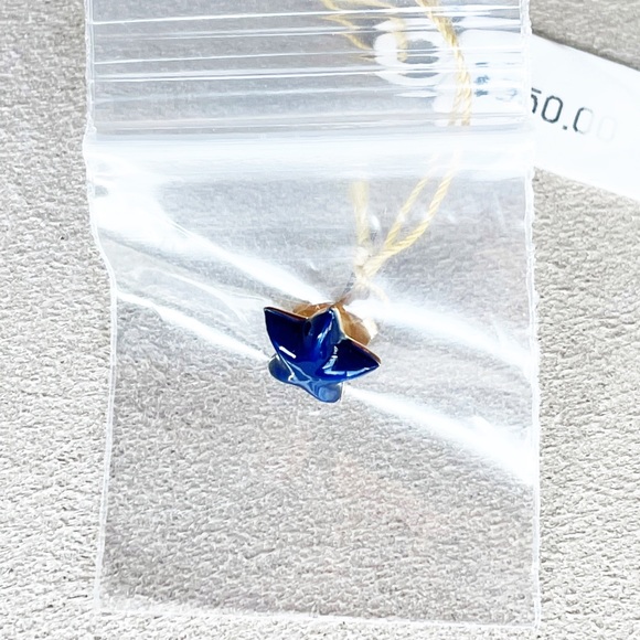 NWT Alison Lou Dark Blue Star Stud - Picture 6 of 11